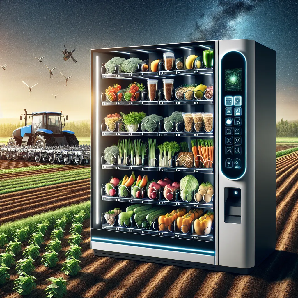 Nowoczesne automaty spożywcze – technologia, która zmienia rynek rolny